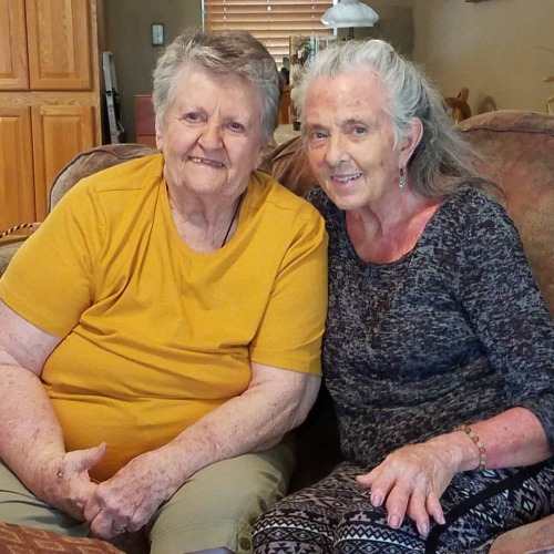 My “first mom” Pamela, and my adopted mom, Rosemary met for the first time yesterday. Pa