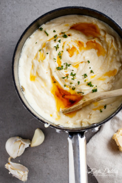 foodiebliss: Garlic-Parmesan Browned Butter