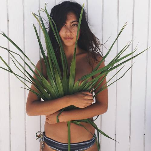 sanlorenzobikinis: I am one with nature Take us back to Miami with island babe @leideee, stay tuned,