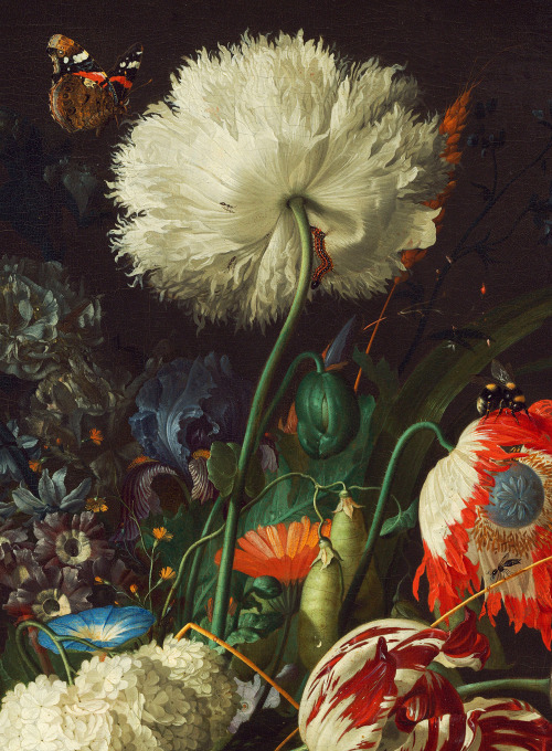 jaded-mandarin - Jan Davidsz de Heem. Detail from Vase of...