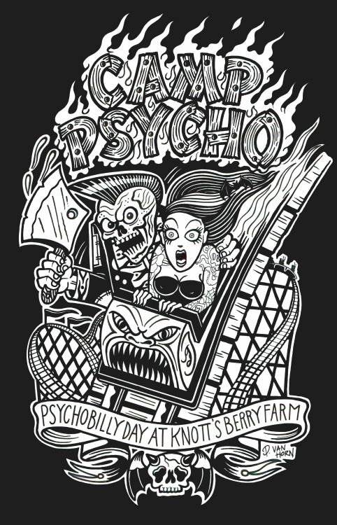 Pizza Beat Entertainment presents: CAMP PSYCHO 2016: Psychobilly Day At Knott&rsquo;s Berry Farm