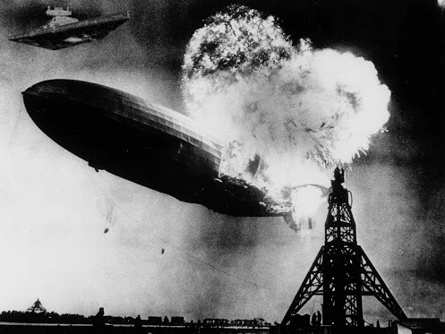 computerslave:  La vérité sur le crash du Zeppelin!   HA!