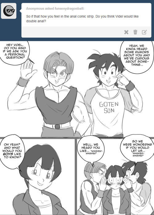 Goten, Trunks… why are you two so nasty?