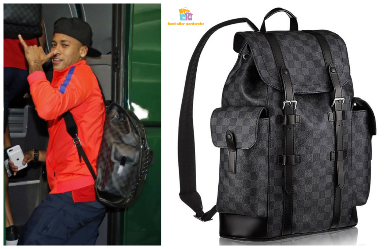 F❤️❤️TBALLER GARDER❤️BE — Neymar Jr wore: Louis Vuitton