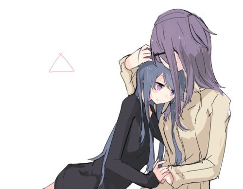 ✧･ﾟ: *✧ Cuddling ✧ *:･ﾟ✧♡ Characters ♡ : Rin Shima ♥ Sakura Kagamihara♢ Anime ♢ : Yuru Camp△ - (AL, 