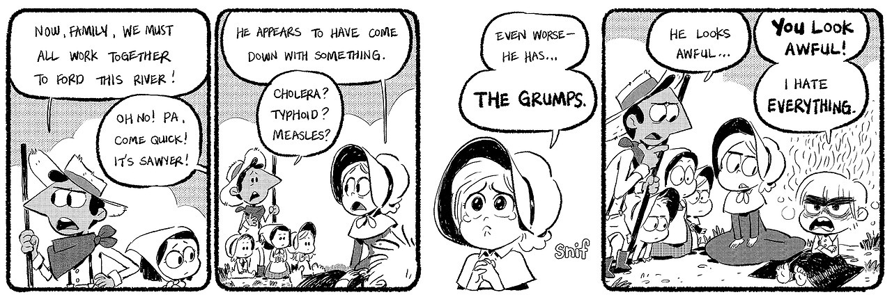 anthonyholden: Holdens on the Oregon Trail Part 1 More comics HERE! 