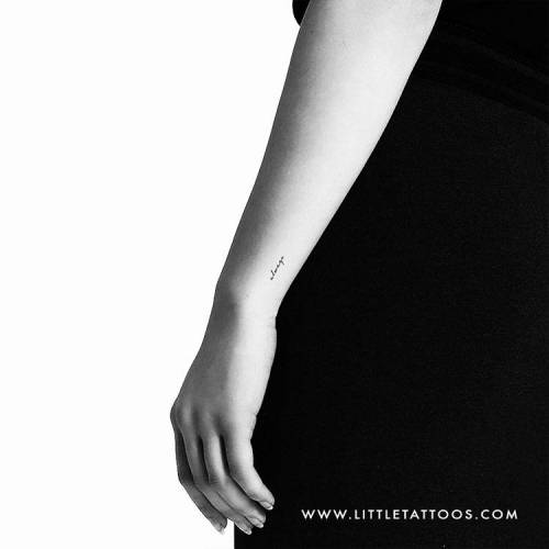 ‘Always’ temporary tattoo, get it here ► http://bit.ly/2LANRD9