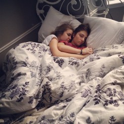 so-lesbian:  this is what I want to do with you. I want to cuddle in a huge bed, with a shit load of blankets. 