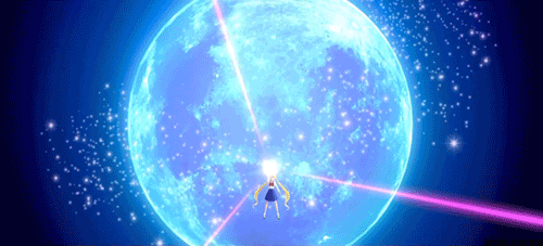 lifeiscandy:Sailor Moon transformation sequence from Universal Studios Japan 4D