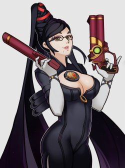 fandoms-females:  TMG #3 - Going’ Beat Some Angels ( bayonetta_by_splashbrush )   &lt;3 &lt;3 &lt;3