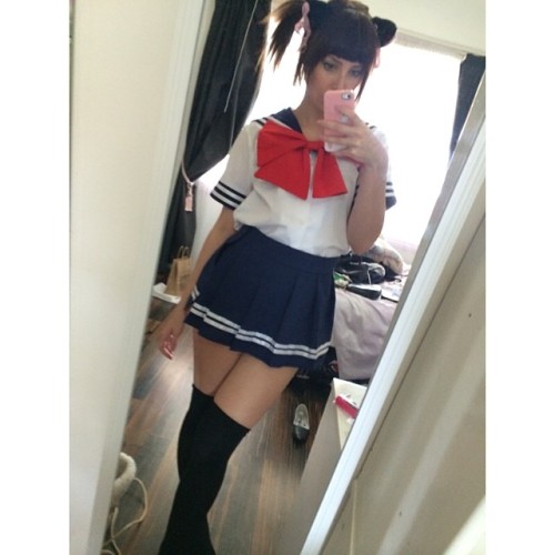 PrincessKoki sent us this cute sailor selfie