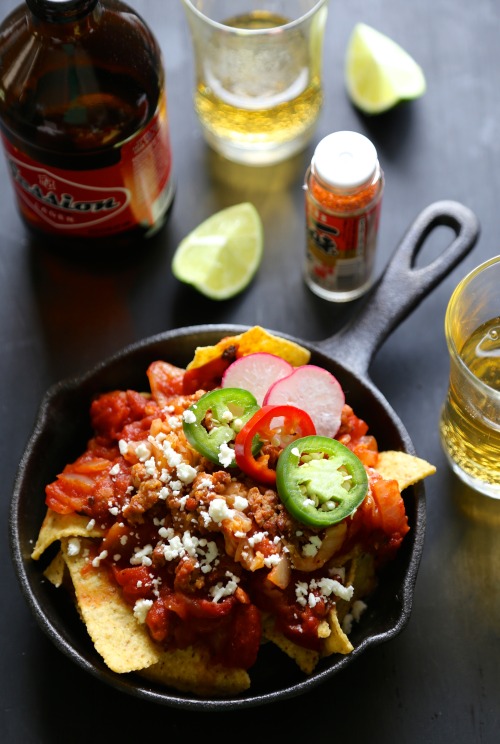 fattributes: Pork Kimchi Chilaquiles
