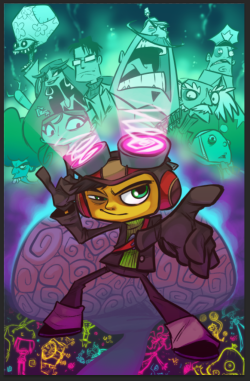 Awdplace:i’m Finally Posting This Psychonauts Tribute I Was Commissioned To Make