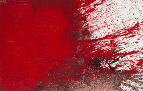 socialclaustrophobia: Hermann Nitsch (Austrian, b. 1938), Schüttbild [poured picture], 2009, 1