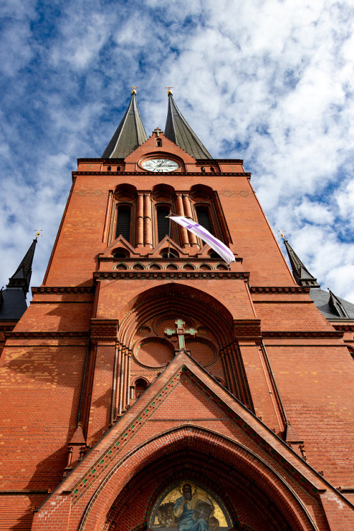 Towards heaven.St Markus Church, Chemnitz 2018.