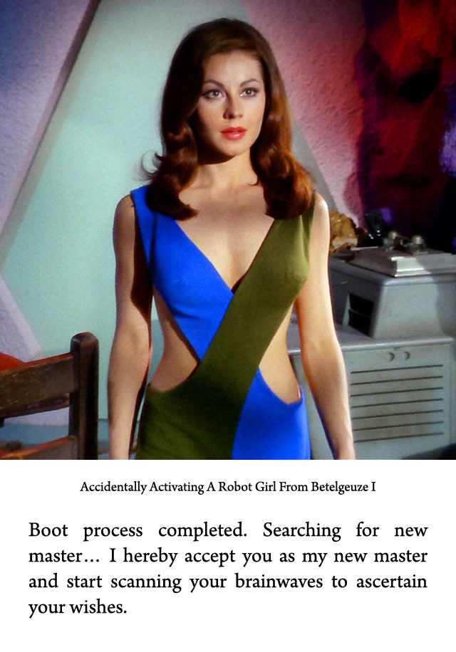 Is it a spoiler if I reveal that Andrea, the character played by Sherry Jackson in