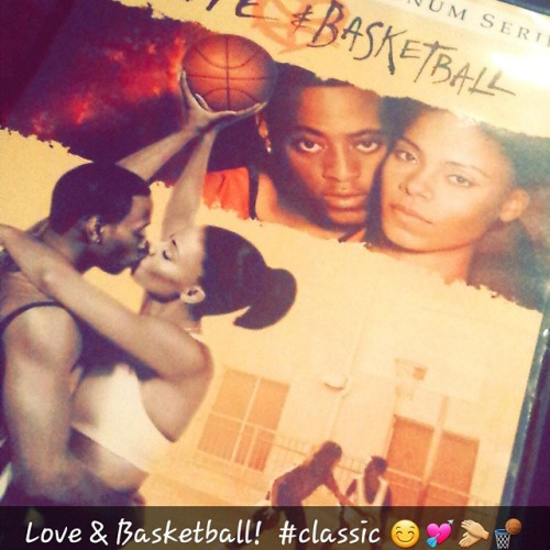 Who know about this!? Haha Love and basketball! #classic