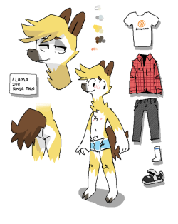 asswolf: my sona the old one looked like