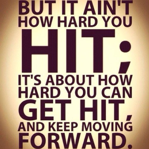 Eyes open, chin down, bite your teeth, breathe and just keep going!  #qotd #quote #fight #life #boxi