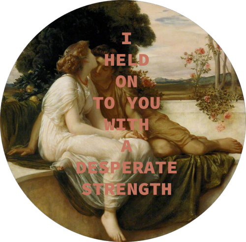 Acme and Septimius, Frederic Leighton (before 1868) // ‘Game Shows Touch Our Lives’, The Mountain Go