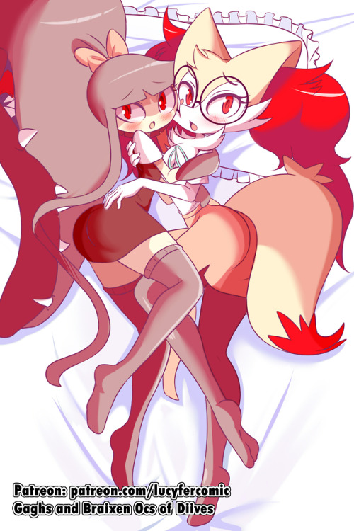  Gaghs and Braixen Oc’s of @DiivesArt Full version on pixiv: https://www.pixiv.net/member_illu