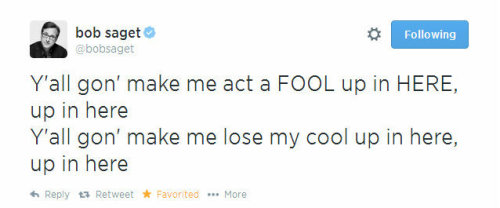 fullhouseforever87:  Bob Saget’s twitter is gold 