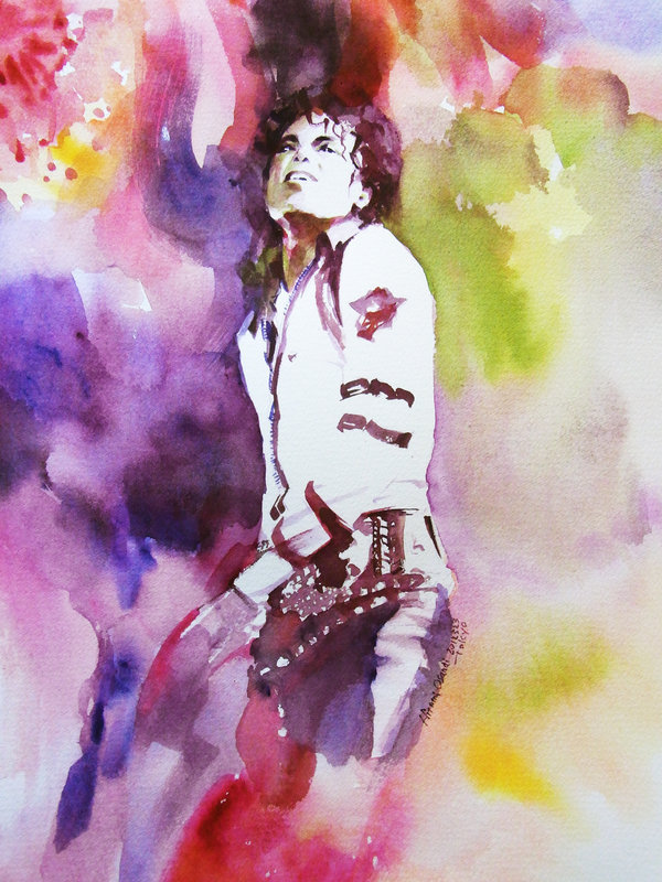 fuckyeahmichaeljackson:  Amazing fan art by HitomiOsanai 