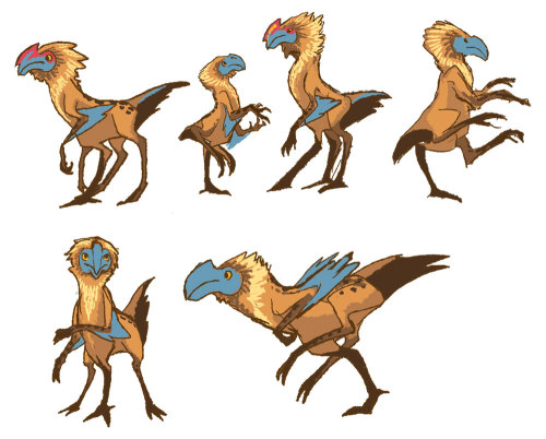 lackofa:creature desiiiggnnnn. Miss Loon wanted a three legged, two armed birdish alien whatever. Dr