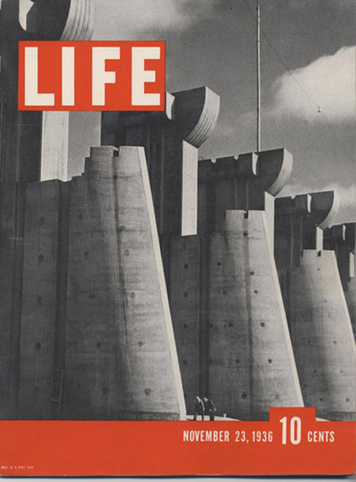 Dummy edition of Life and No. 1, 1936. Time, Inc., R.R. Donnelley &amp; Sons Company Archive, Chicag