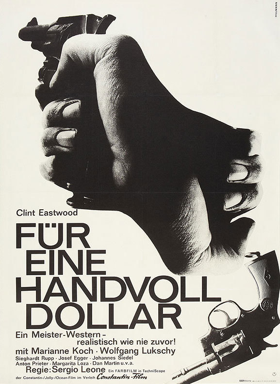 foreignmovieposters:  fuckyeahmovieposters:  A Fistful of Dollars  A Fistful of Dollars