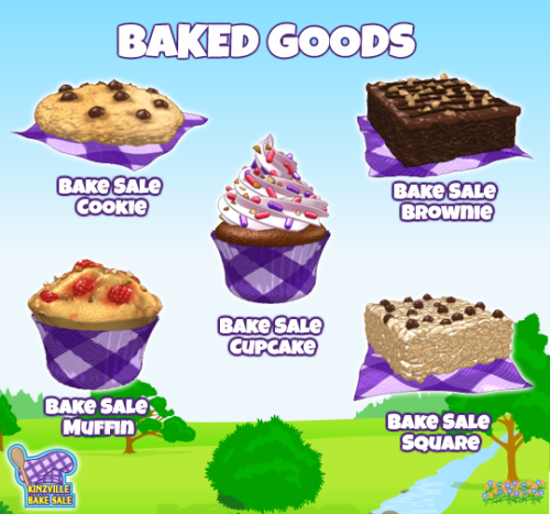 Visit The Bake Sale Stand In The Park!Have you noticed that there is a bake sale stand at the Kinzvi