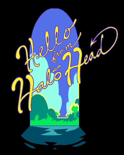 HELLO FROM HALO HEAD #1 (part 2/2)Starting a new comic. I call it HELLO FROM HALO HEAD. It’s a more 