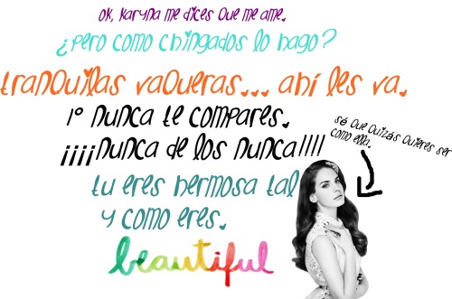 karynaanguiano:  Quiérete y nunca te dejes , un nuevo estilo de vida.  