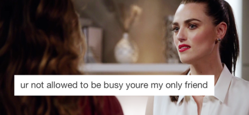 lesly-oh: foleypdx:  reposae: supergirl → text posts  I luv Katie McGrath so damn much.  Gezzzz I love this woman!  