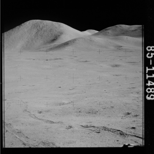AS15-85-11489 Apollo 15 Hasselblad image from film magazine 85/LL - SEVA, Pre-EVA-1, EVA-1 & 2