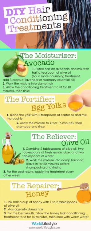 love-this-pic-dot-com: DIY Hair Conditioning Treatment