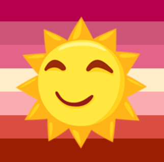 dykedva: The moon is a bisexual woman and the sun is her lesbian girlfriend ‍❤️‍‍ F