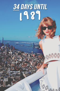 rippedupjeans:  34 days until 1989! Pre-order it here! 