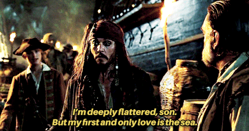 potctrilogy: These clothes do not flatter you at all.DEAD MAN’S CHEST (2006) dir. Gore Verbinski