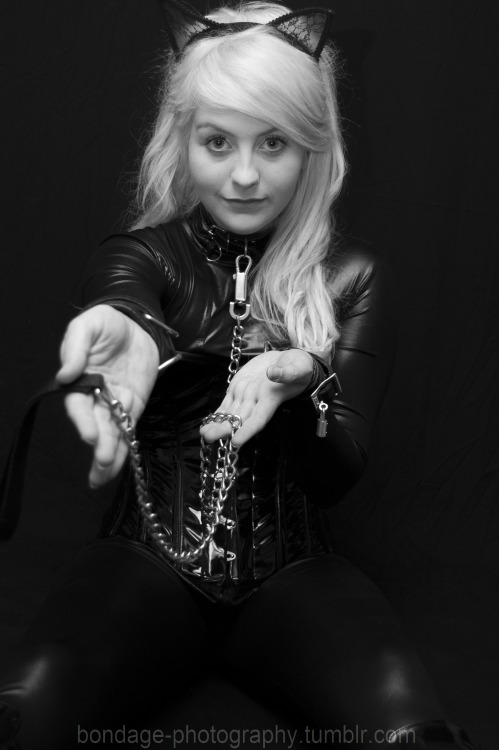 bondage-photography:  bellethings modelling thattroikidd equipment   What the hell am I going to do with that?  Where is your Mistress? Oh she wants me to watch you for the weekend. Don’t worry sweetly, nothing will happen my Mistress has me locked