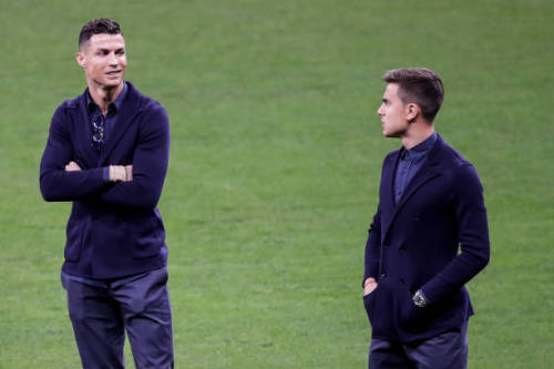 Paulo Dybala Flirting With Cristiano Ronaldo. 
