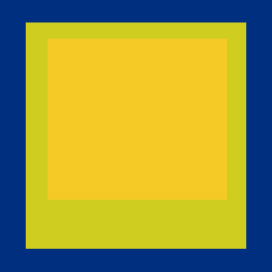 tumblropenarts:  encoded catalog is a joef albers inspired catalog of art and design  So here you can see the variants, But the principle underlying is “How can I have the same amount of this color compared with that color, with that color, and with