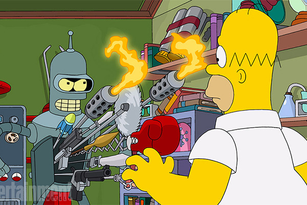 rottentomatoes:
“ The Simpsons-Futurama crossover is coming
”