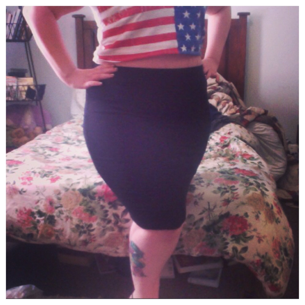 pinuppussycat:  This makes me feel cute but don’t look at all my Harry potter books