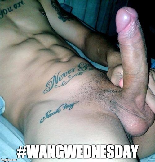 cumdumpincali:   It’s WangWednesday.Click here to check it out:    👉  #WangWednesday 👈