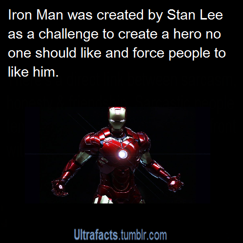 alagaisia:ultrafacts:Stan Lee said:&ldquo;I think I gave myself a dare. It was