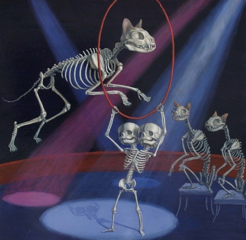 generic-art:  Sandra Yagi - Cat Tamer Twins 