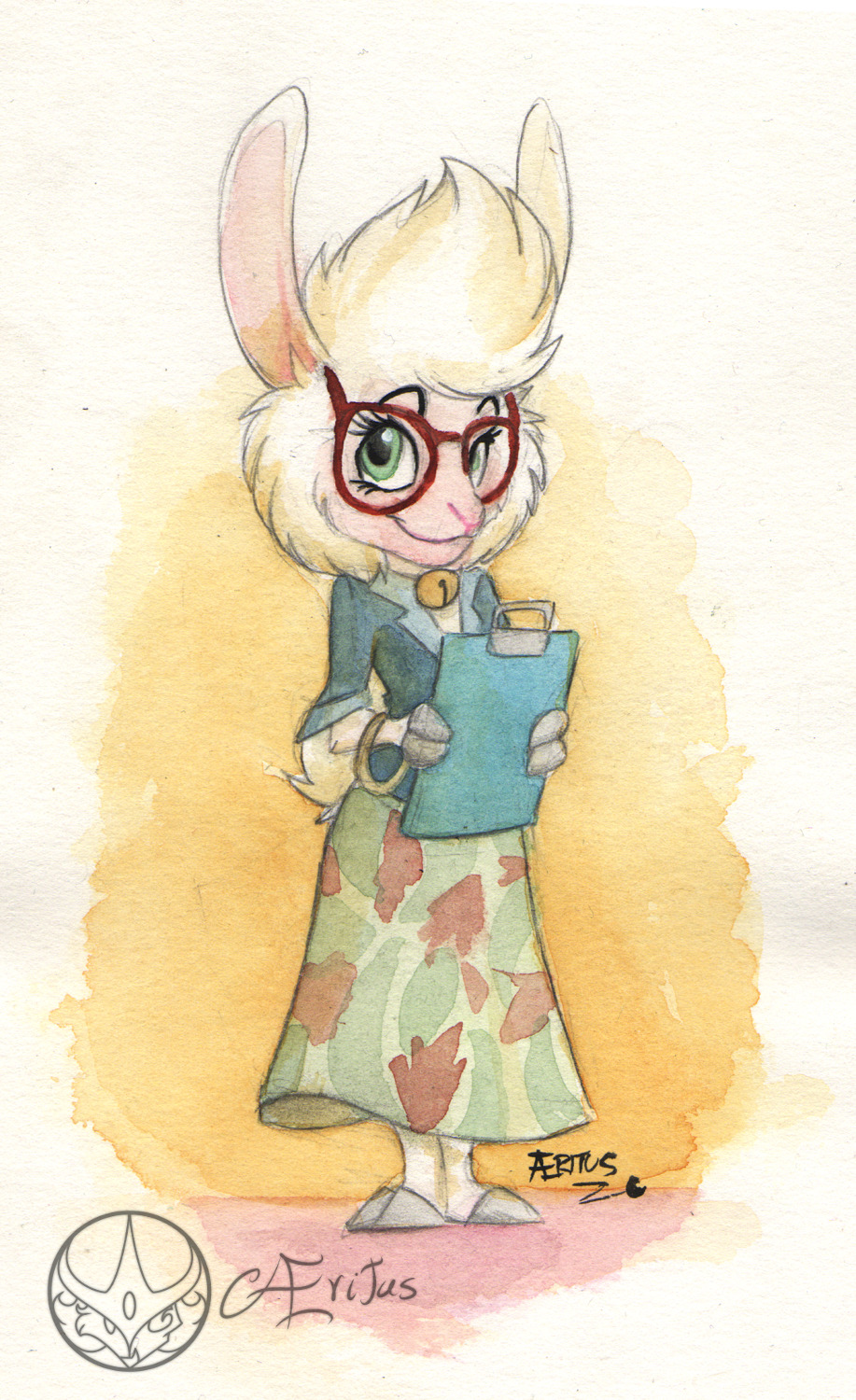Traditional request for @starrylamb , watercolors this time &lt;3“For the requests.