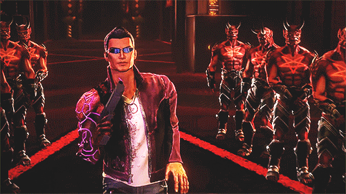 ddelsin:  "I'm gonna shoot the devil in the face." "It's more complicated than that." "Nah…I said in the face." 