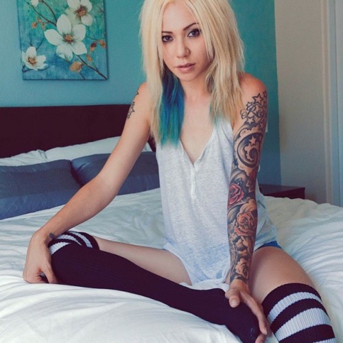 XXX instagirlsme:  @twiitch_ is a Hopeful SuicideGirl photo